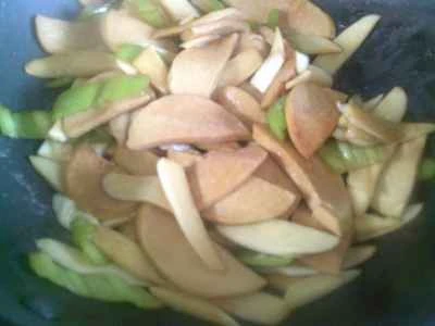 鶏肉とピーマン、水たけのこの炒め物の作り方：12