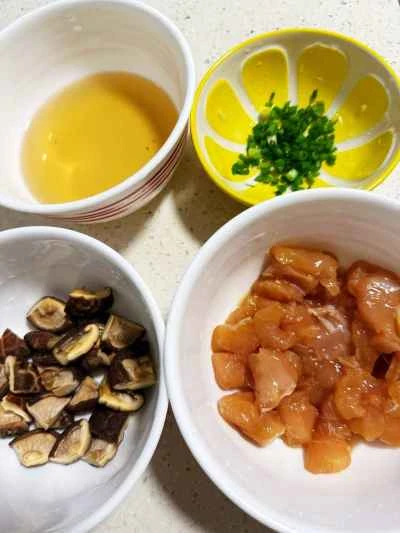 マッシュルームとチキンのナゲットの作り方：2