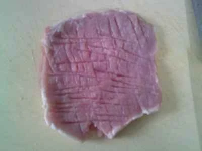 揚げ豚カツを作る手順：3