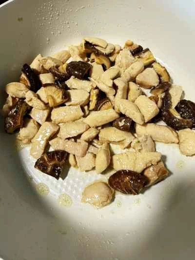 マッシュルームとチキンのナゲットの作り方：4