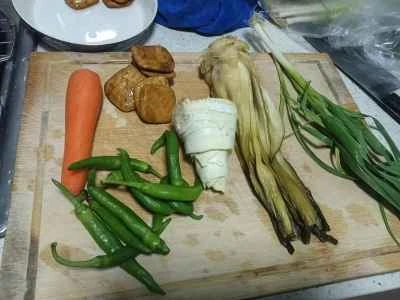 冬の味覚炒めの作り方：1