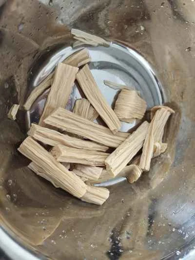 赤唐辛子入り乾燥豆腐炒めの作り方：3