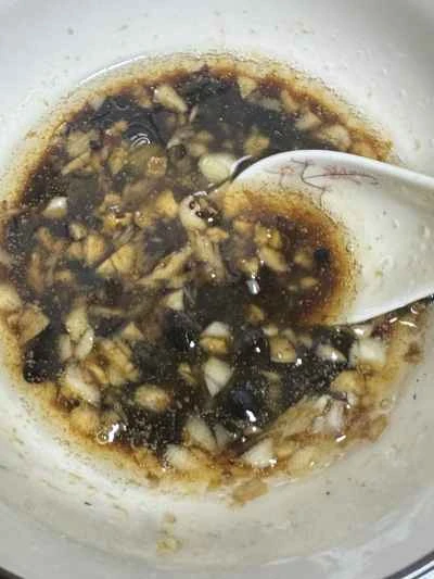 ニンニクと発酵黒豆で蒸した黄ナマズ：ステップ6