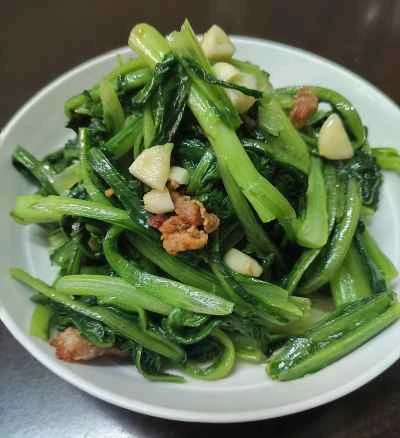 ロメインレタスと豚肉の皮の炒め物の作り方:7