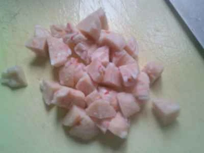 ピーマンとロブスター風味の枝豆炒めの作り方：6