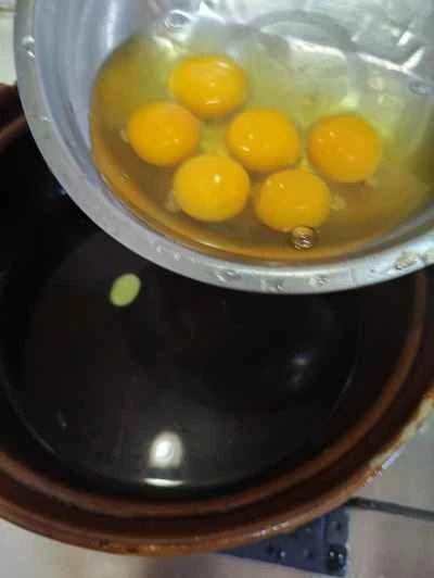 牡蠣カスタードの作り方：4