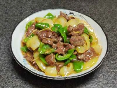 きゅうりと牛肉の炒め物のレシピ