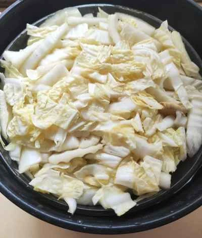 蒸し白菜のレシピ手順:6