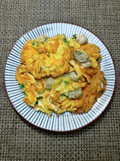 牡蠣オムレツのレシピ手順：10