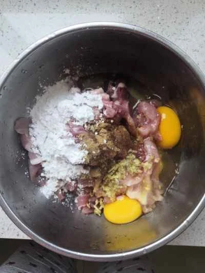 豚ヒレ肉の揚げ物の簡単レシピ:2ステップ