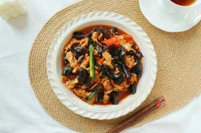 魚香小花肉（魚風味の豚肉スライス）の作り方：9