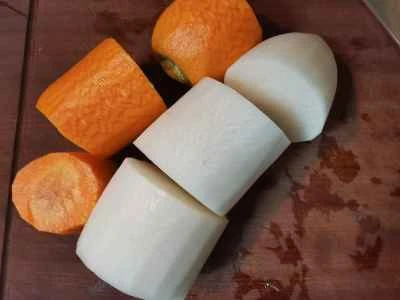 ラムの背骨と大根の煮込みの作り方：5