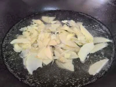 たけのこといんげんの炒め物の作り方：3