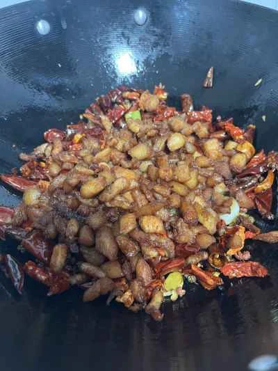 スパイシーな角切りチキンの作り方：9