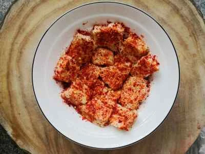 蒸し臭豆腐のレシピ手順：4