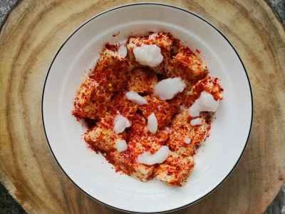 蒸し臭豆腐のレシピ手順：5