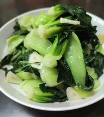 ニンニク上海チンゲンサイのレシピ