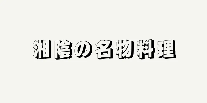 湘陰の名物料理