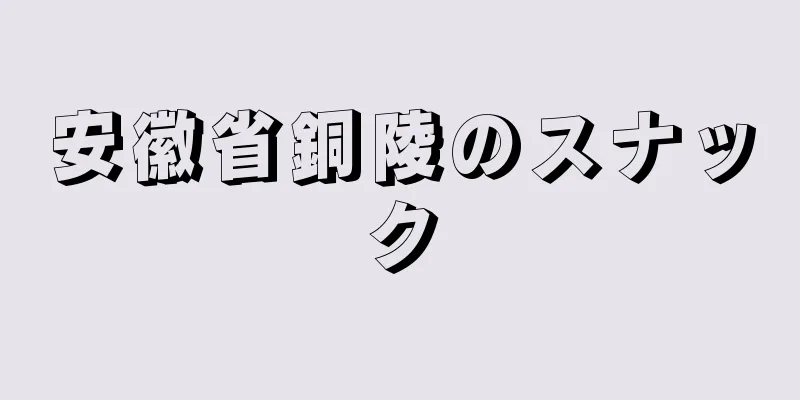 安徽省銅陵のスナック