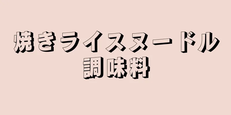 焼きライスヌードル調味料