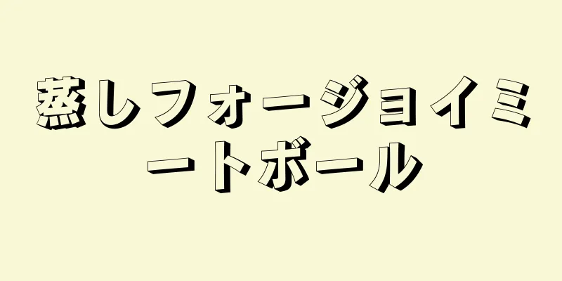 蒸しフォージョイミートボール