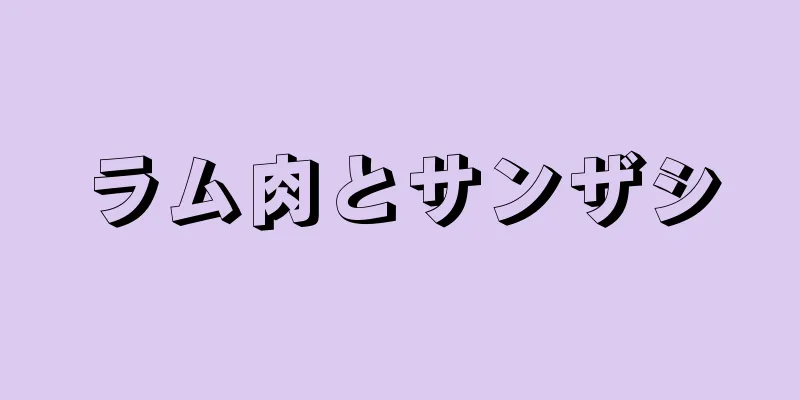 ラム肉とサンザシ