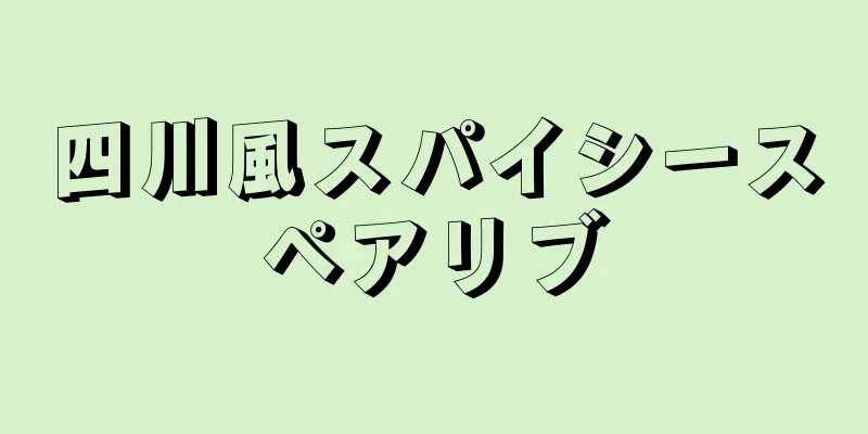 四川風スパイシースペアリブ