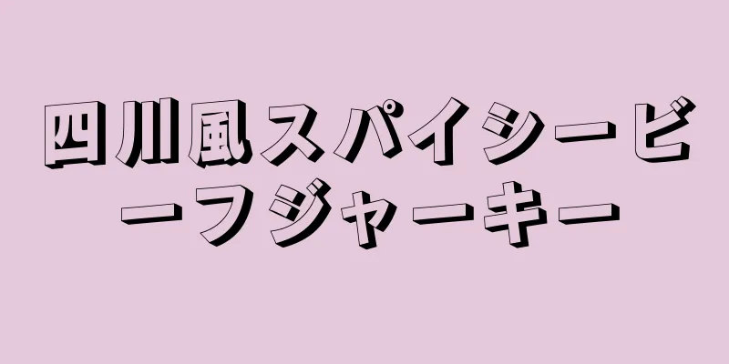 四川風スパイシービーフジャーキー