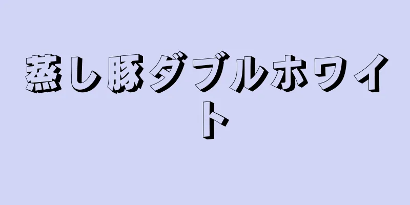 蒸し豚ダブルホワイト