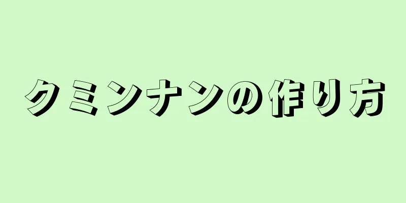 クミンナンの作り方