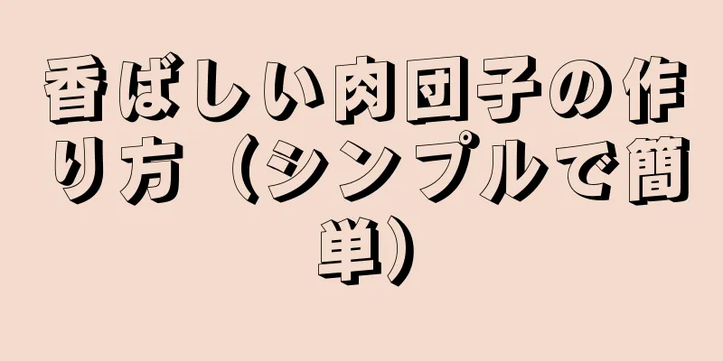 香ばしい肉団子の作り方（シンプルで簡単）