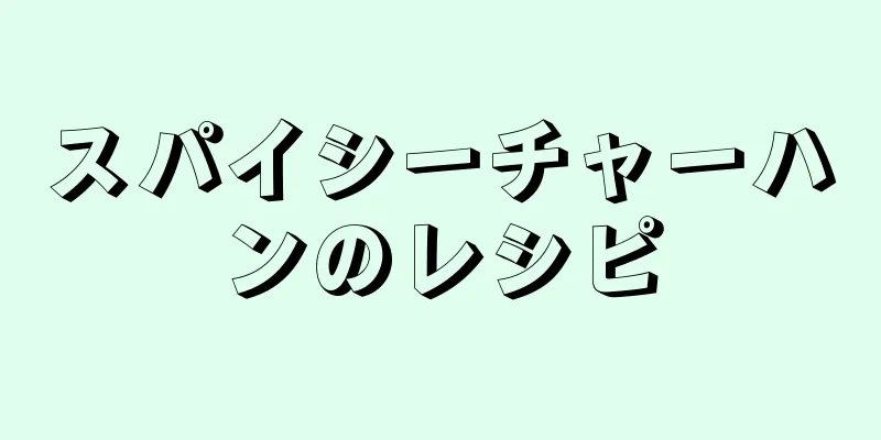 スパイシーチャーハンのレシピ