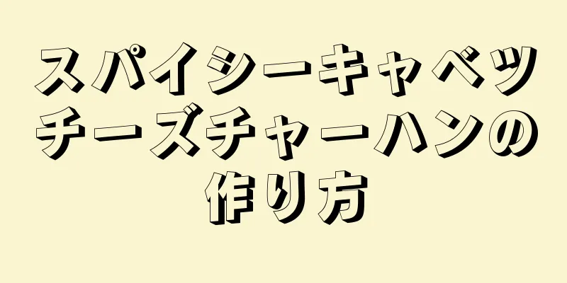 スパイシーキャベツチーズチャーハンの作り方