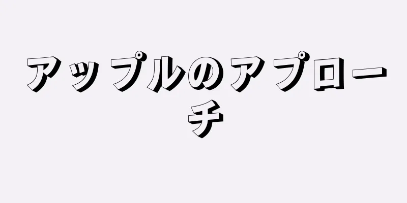 アップルのアプローチ