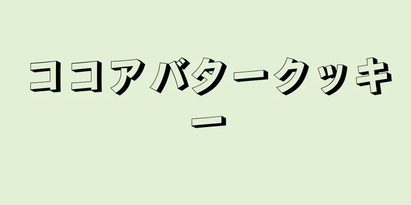 ココアバタークッキー