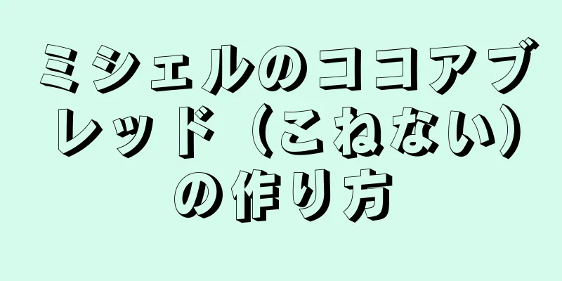 ミシェルのココアブレッド（こねない）の作り方