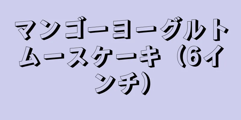 マンゴーヨーグルトムースケーキ（6インチ）