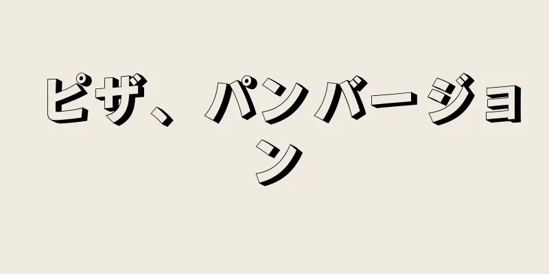 ピザ、パンバージョン