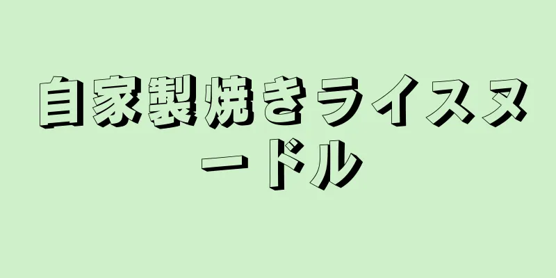 自家製焼きライスヌードル