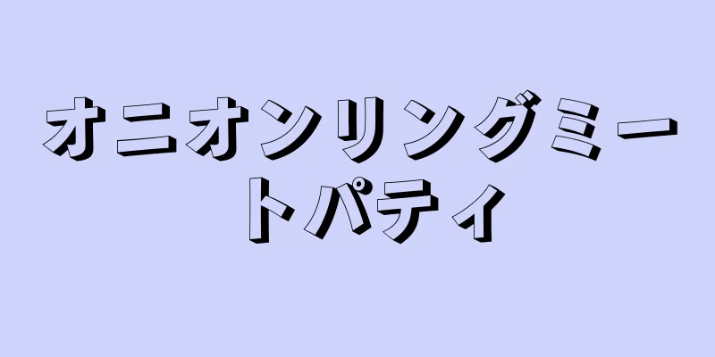 オニオンリングミートパティ