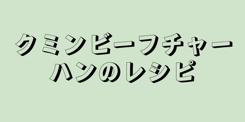 クミンビーフチャーハンのレシピ