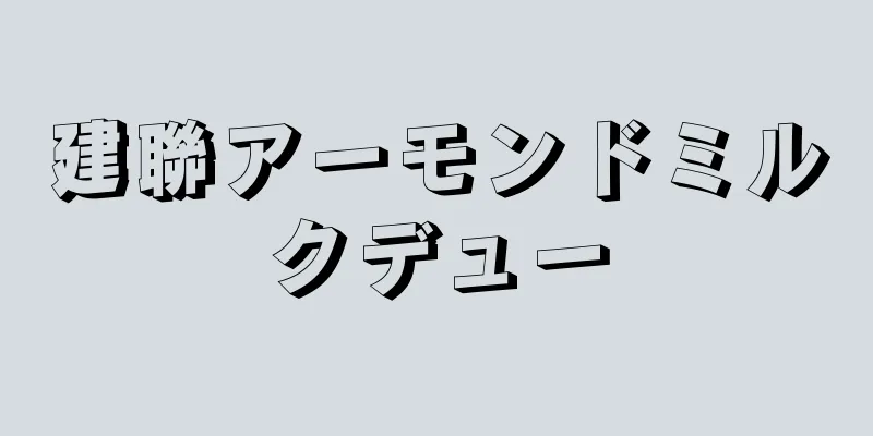 建聯アーモンドミルクデュー