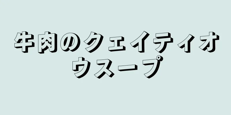 牛肉のクェイティオウスープ