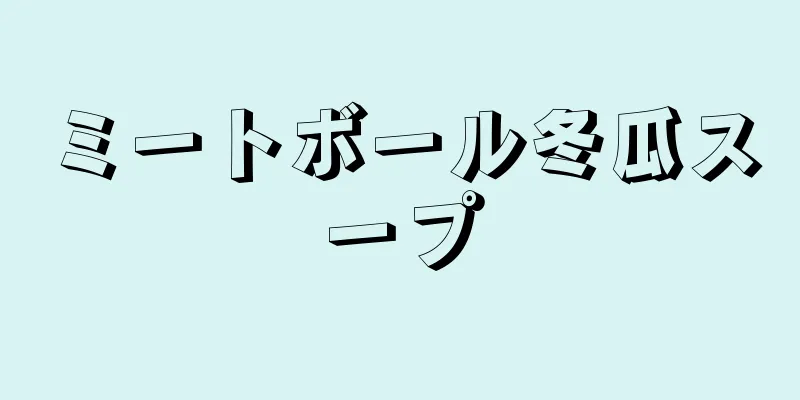 ミートボール冬瓜スープ