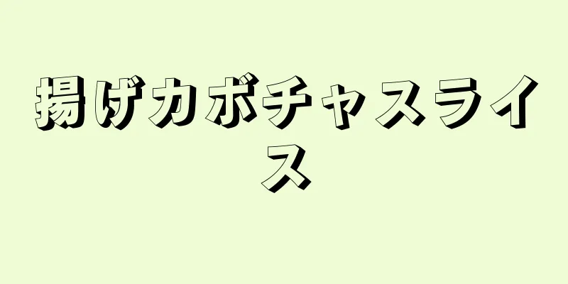 揚げカボチャスライス