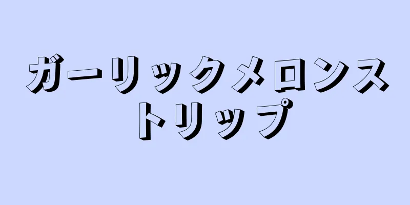 ガーリックメロンストリップ