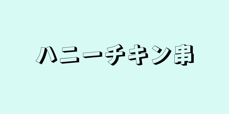 ハニーチキン串