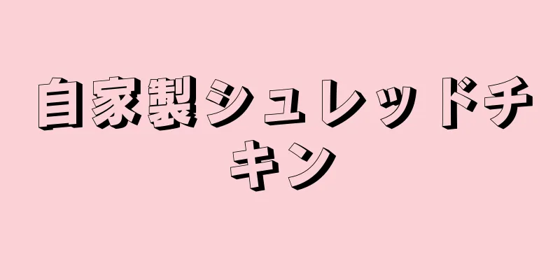 自家製シュレッドチキン