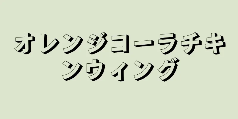 オレンジコーラチキンウィング