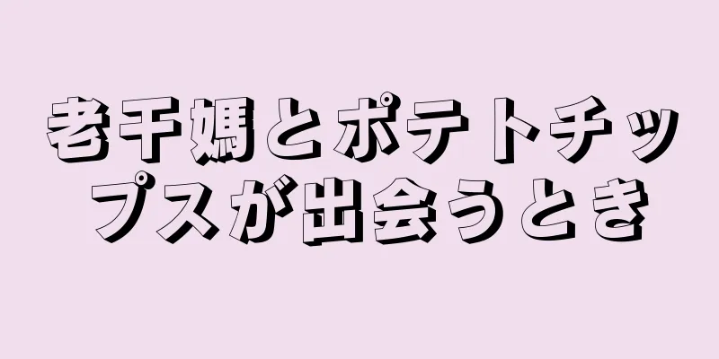 老干媽とポテトチップスが出会うとき